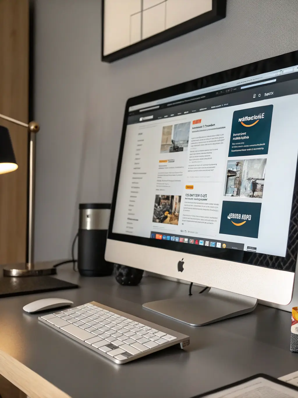 A blog page featuring articles on smarter CX, workforce management, and AI applications, showcasing thought leadership and practical advice for the German market.