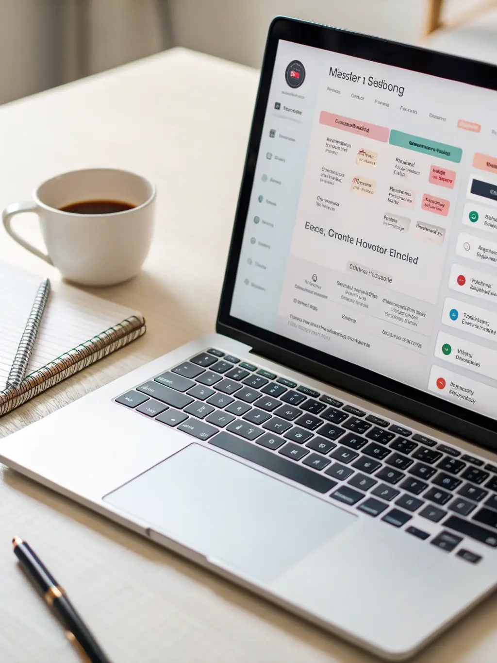 A calendar view highlighting upcoming webinars, live sessions, and industry events focused on customer operations and workforce solutions in the DACH region.